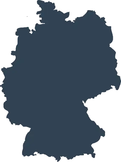 Deutschlandkarte – Abholgebiet Autoankauf Lahr/Schwarzwald